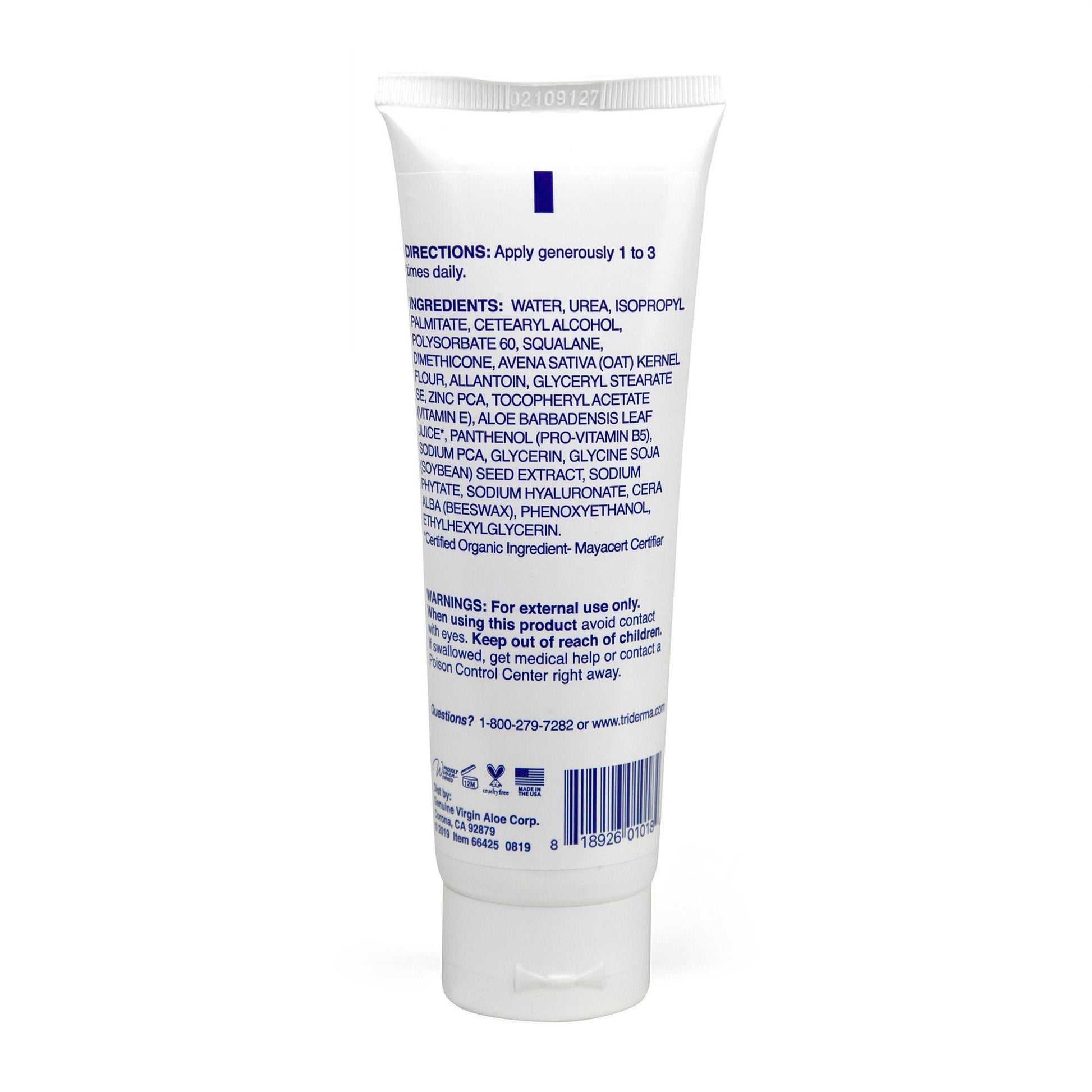 TriDerma® MD Diabetic Dry Skin Defense™ Moisturizer, tube