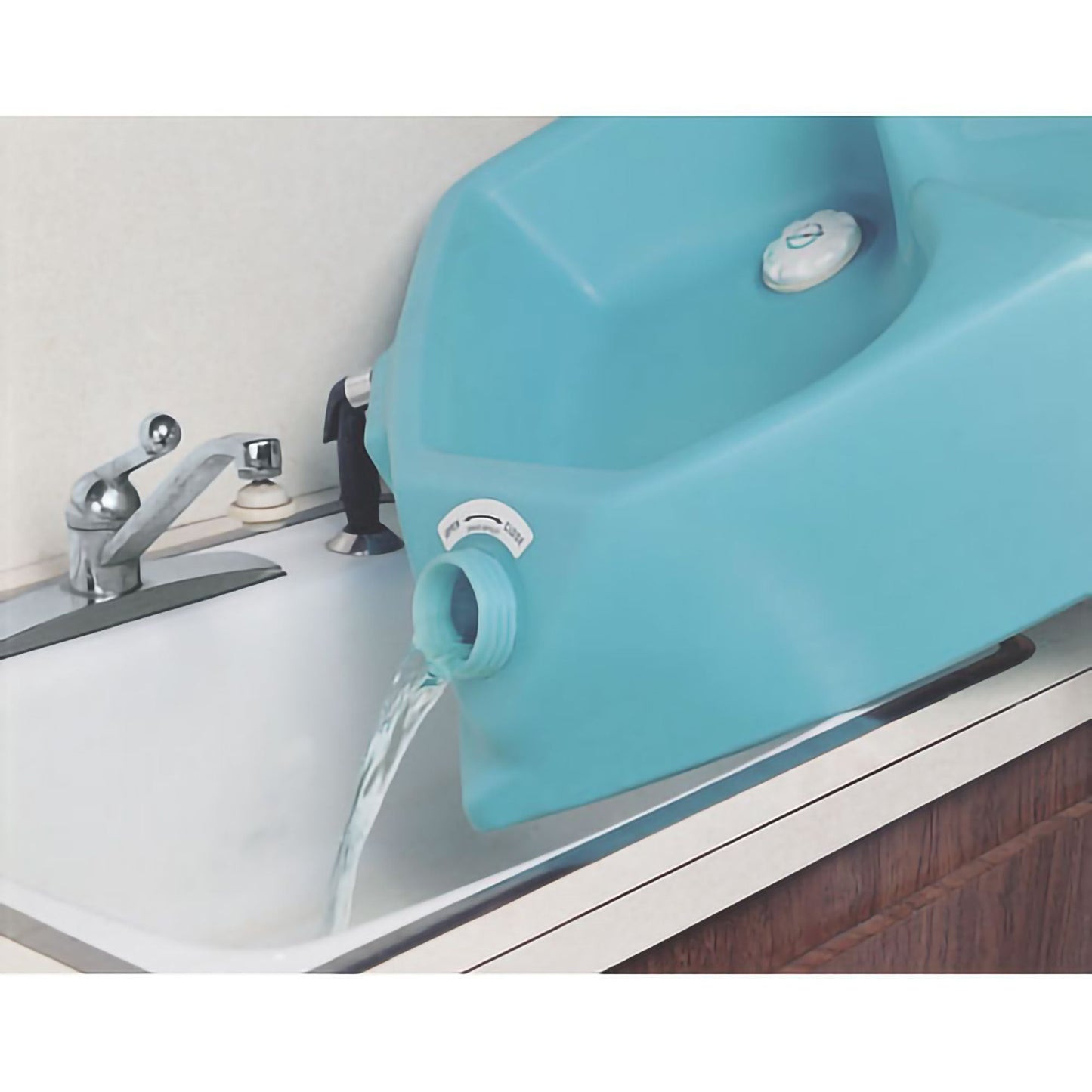 Maddak Green Plastic Shampoo Basin
