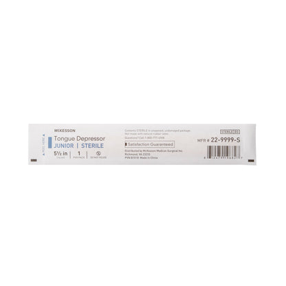 McKesson Tongue Depressor for Pediatric Use, Sterile - view 3