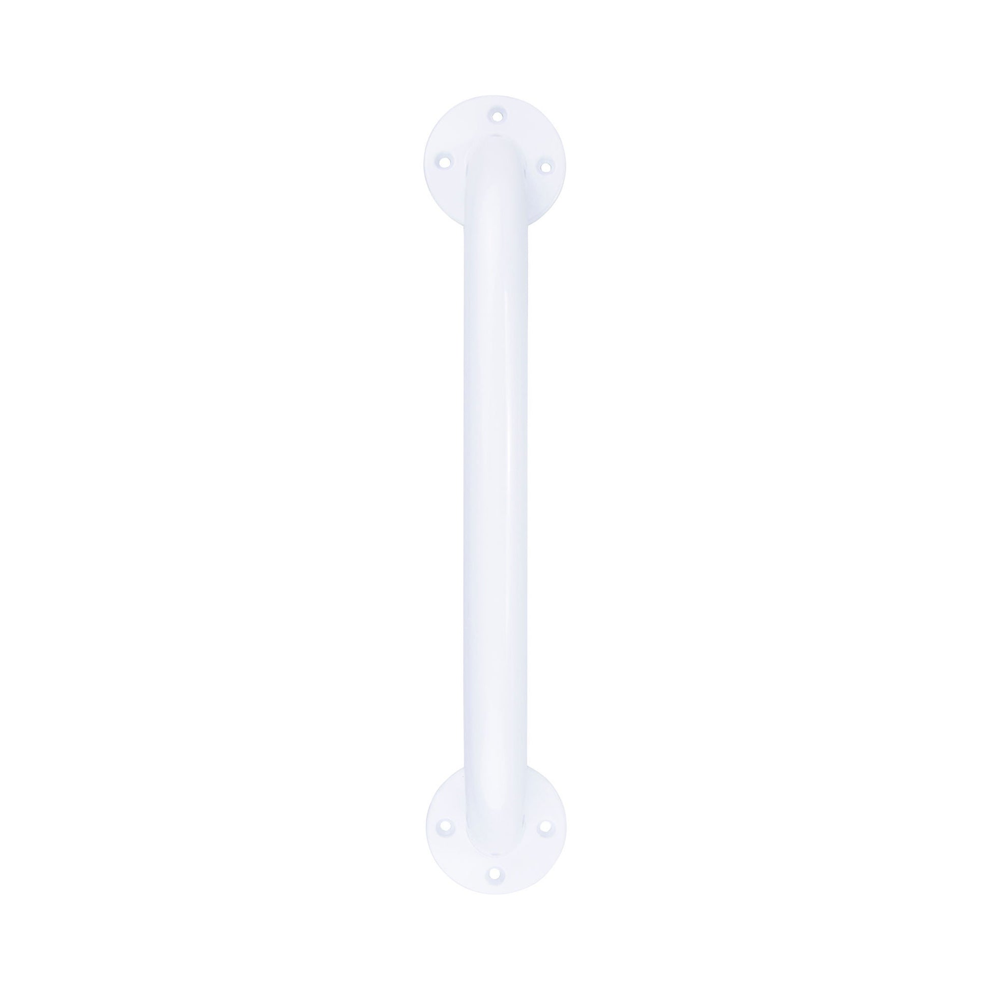 McKesson Wall Grab Bar, White Steel, 12-Inch Length