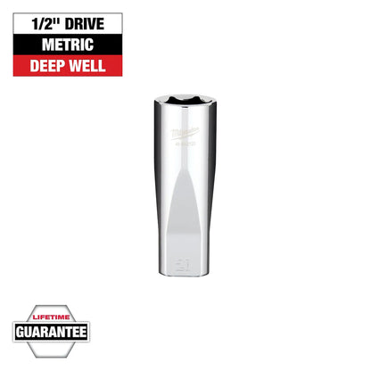 Milwaukee 1/2" Drive 20mm Deep Socket 45-34-2120 | 1/2 in Drive