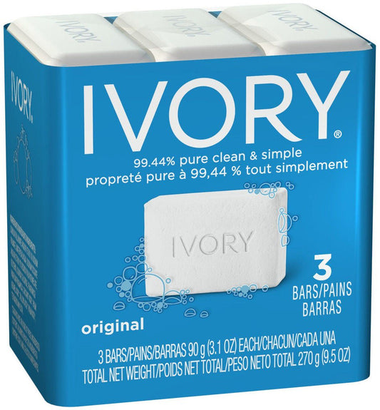 Ivory Soap Bar Individually Wrapped Light Scent