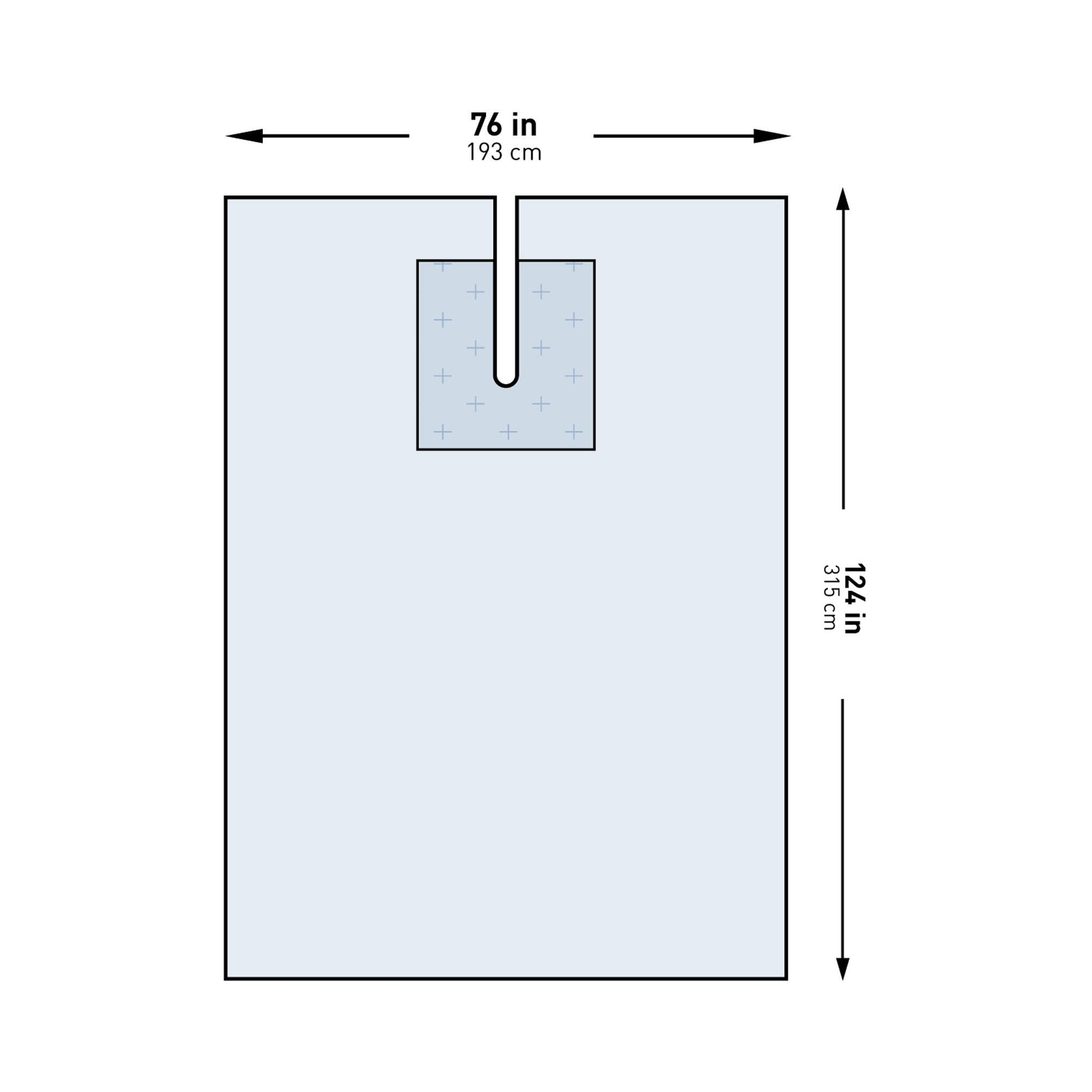 McKesson Sterile EENT Split Drape