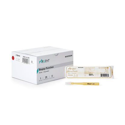 McKesson Argent™ Disposable Biopsy Punches, 2.0 mm – Box of 25
