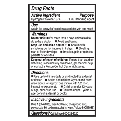 Toothette® Perox-A-Mint® Solution