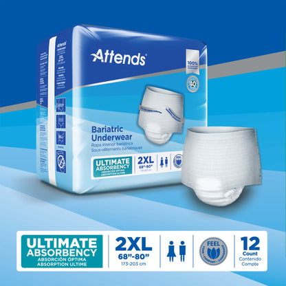 Attends® Bariatric Protective Underwear