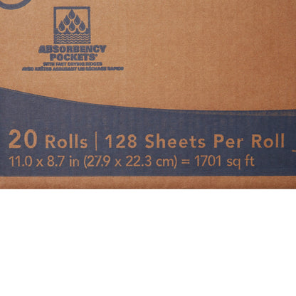 Scott® Kitchen Paper Towel, 128 perforated sheets
