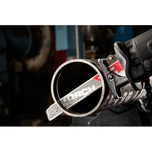 Milwaukee 6" 8 TPI TORCH with Carbide Teeth SAWZALL Blade (1 PK) 48-00-5201 | 6 in Blade Length