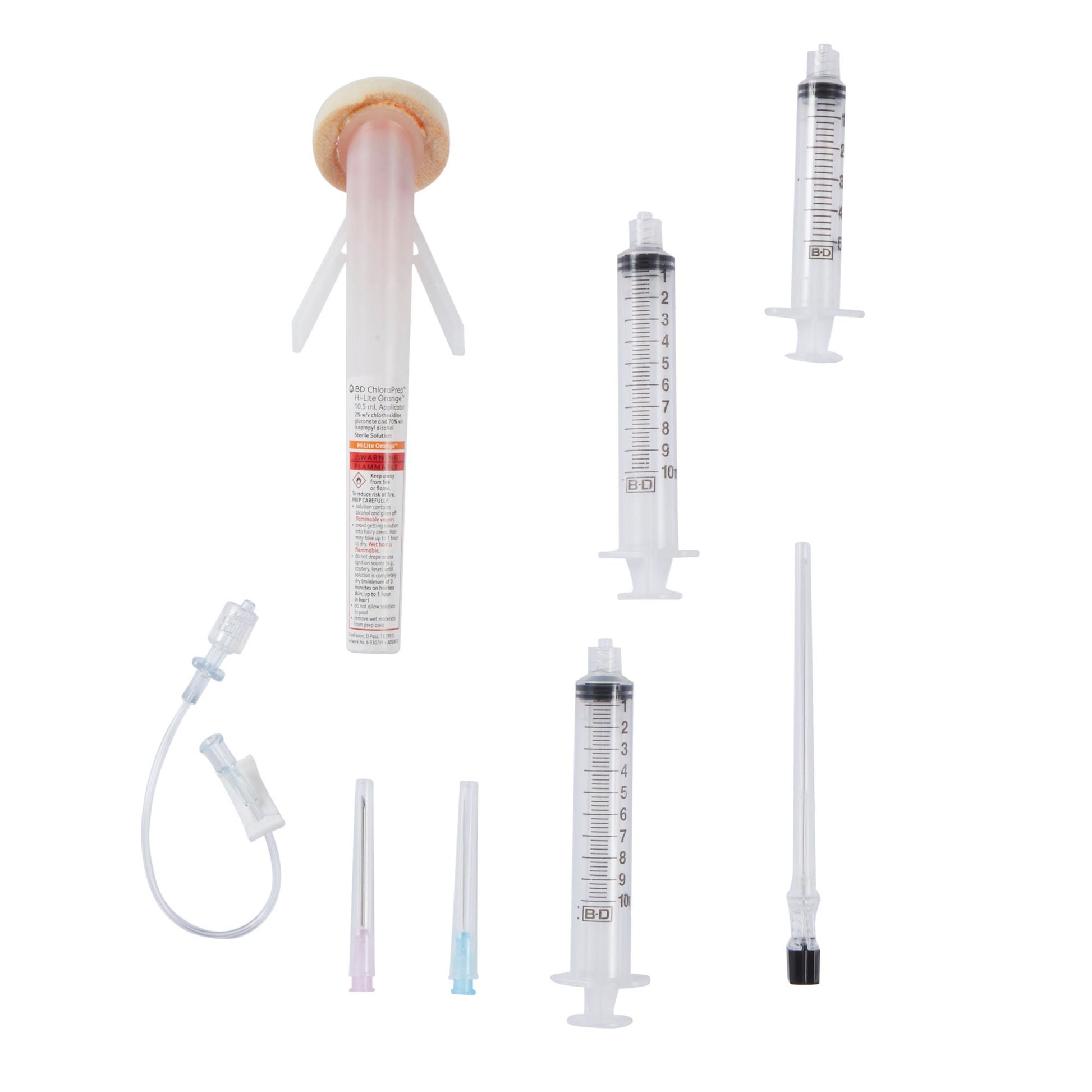 Epidural Tray Single Shot Tuohy 3-1/2 Inch