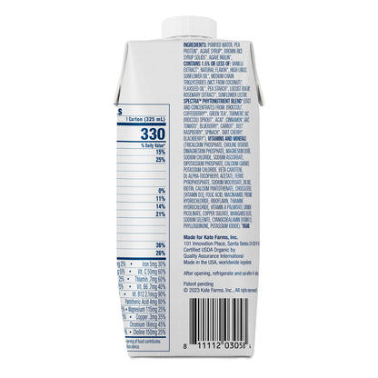 Kate Farms® Nutrition Shake, Vanilla, carton