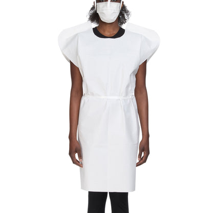McKesson Patient Exam Gown, White