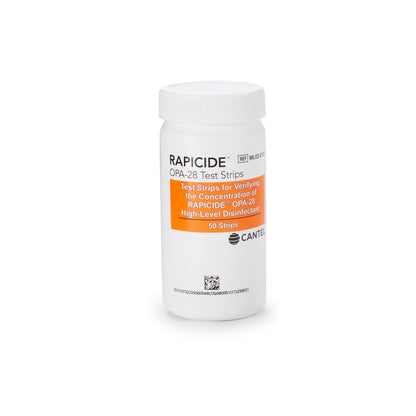 Rapicide OPA-28 Test Strips for Verifying Concentration of Rapicide Disinfectant – Bottle - view 3