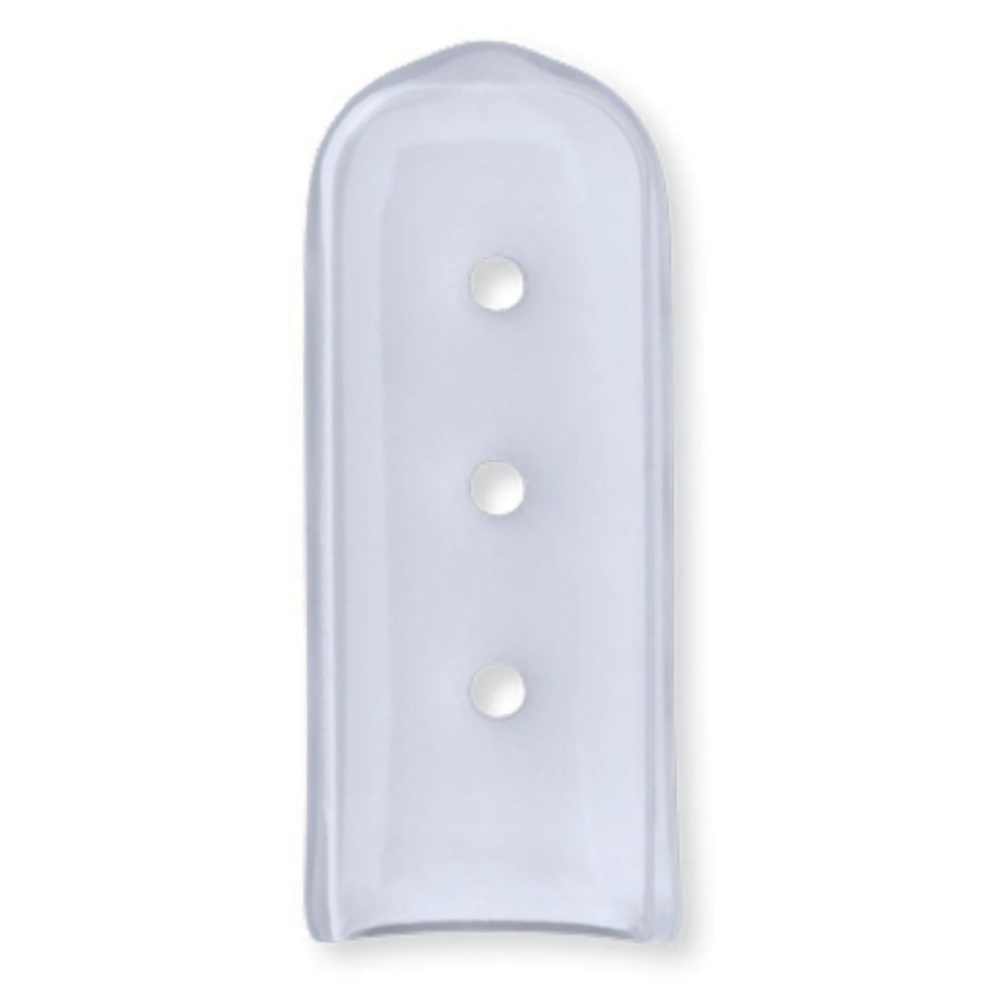 Protect-A-Caps Instrument Tip Protector Flat, Clear with Slits, 3/8 W X 1 L Inch, Radiopaque, Disposable, Steam Steriliz