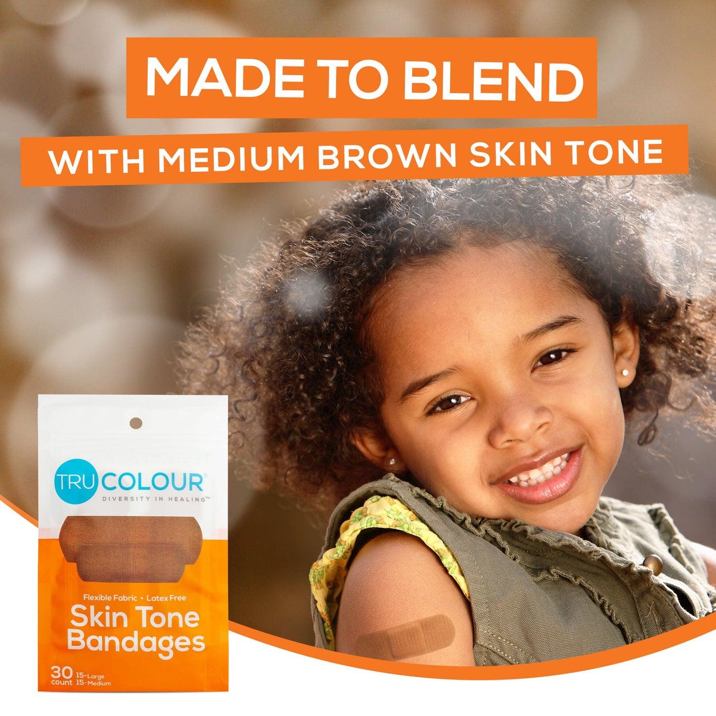 TruColour® Brown Adhesive Strip