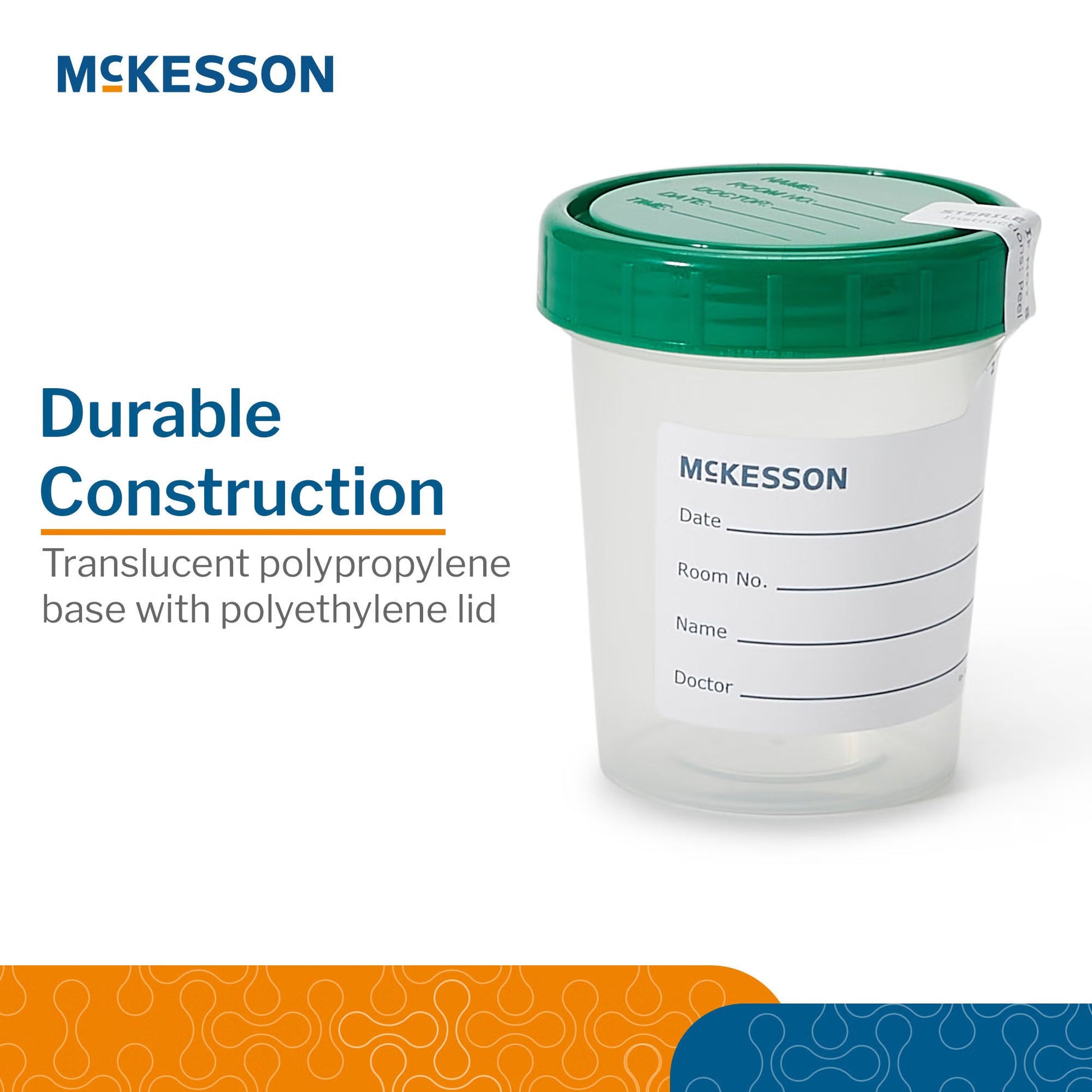 McKesson Specimen Container