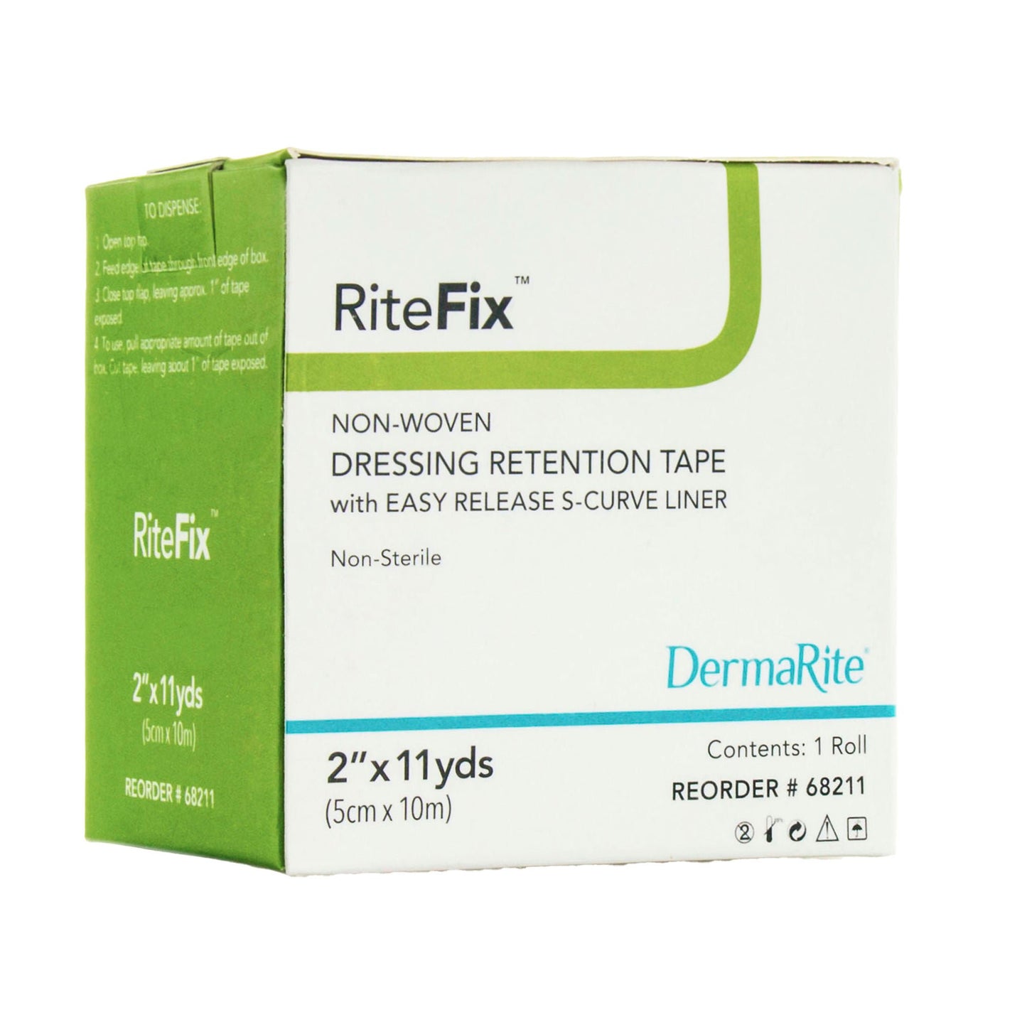 RiteFix™ Nonwoven Dressing Retention Tape, White