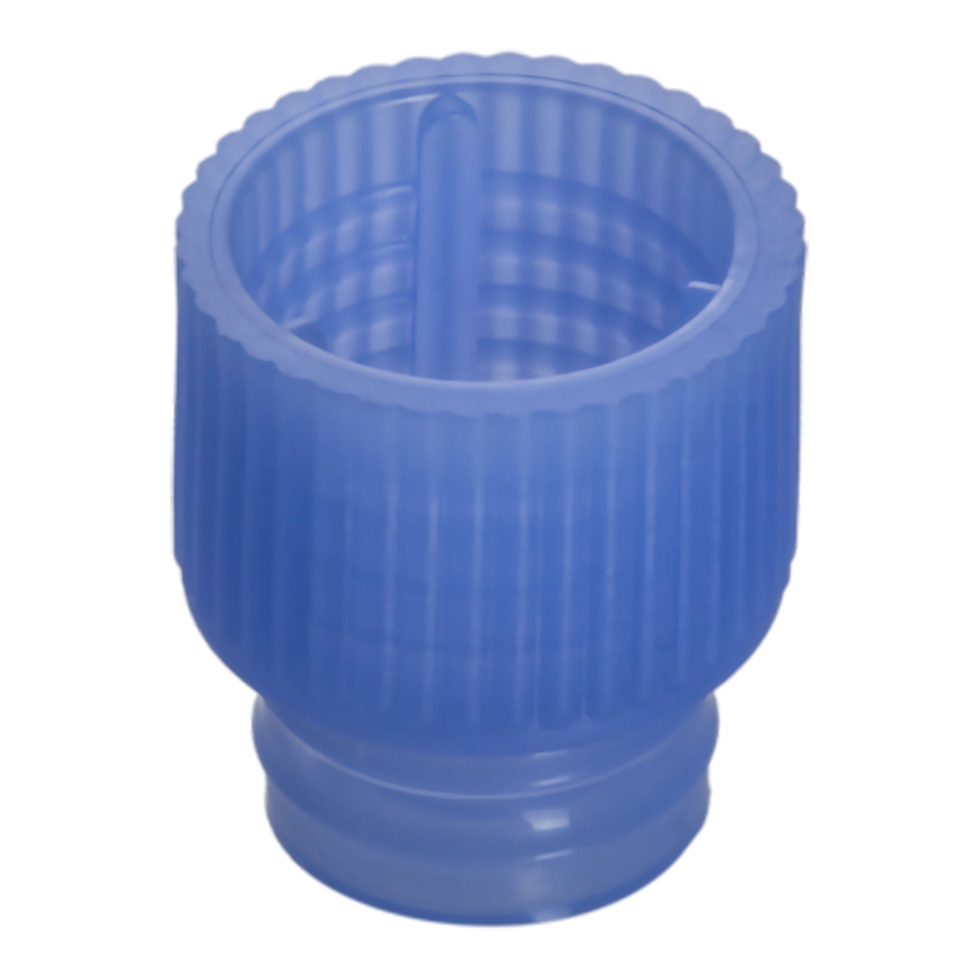 Tube Closure Push Cap 12 mm Diameter NonSterile Blue
