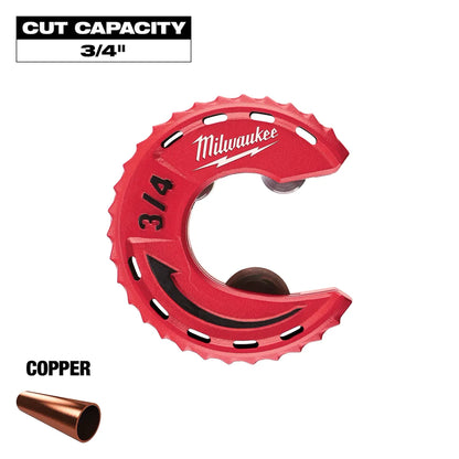 Milwaukee 3/4" Close Quarters Tubing Cutter 48-22-4261 | Not Applicable Battery, Aluminum