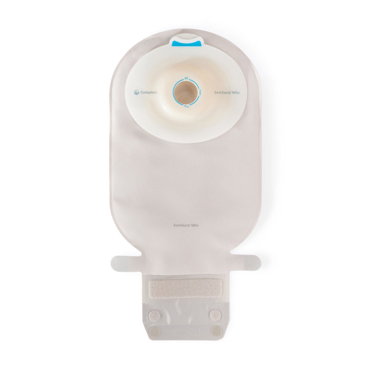 SenSura® Mio Convex Light 1-Piece Opaque Ostomy Pouch, Stoma
