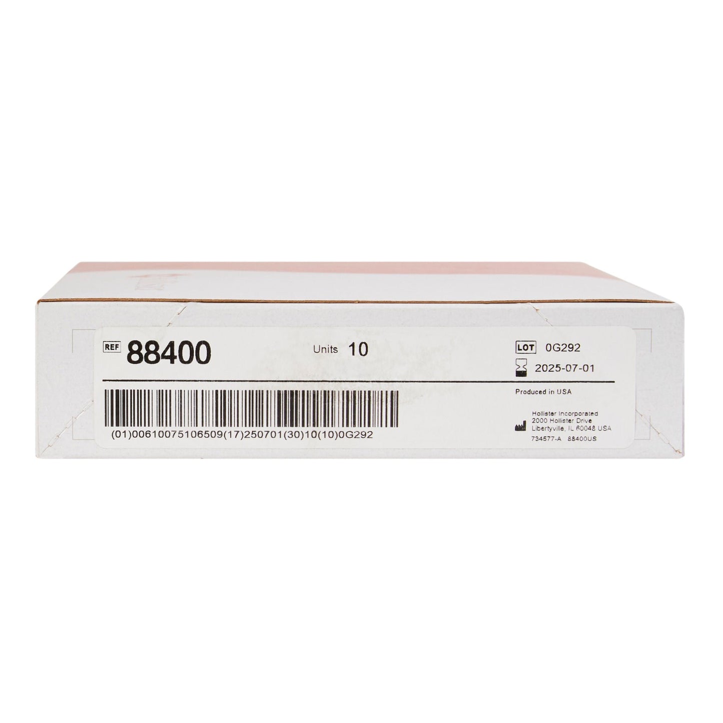 Premier™ 88400 1-Piece Transparent Colostomy Pouch, Cut to Fit Stomas up to