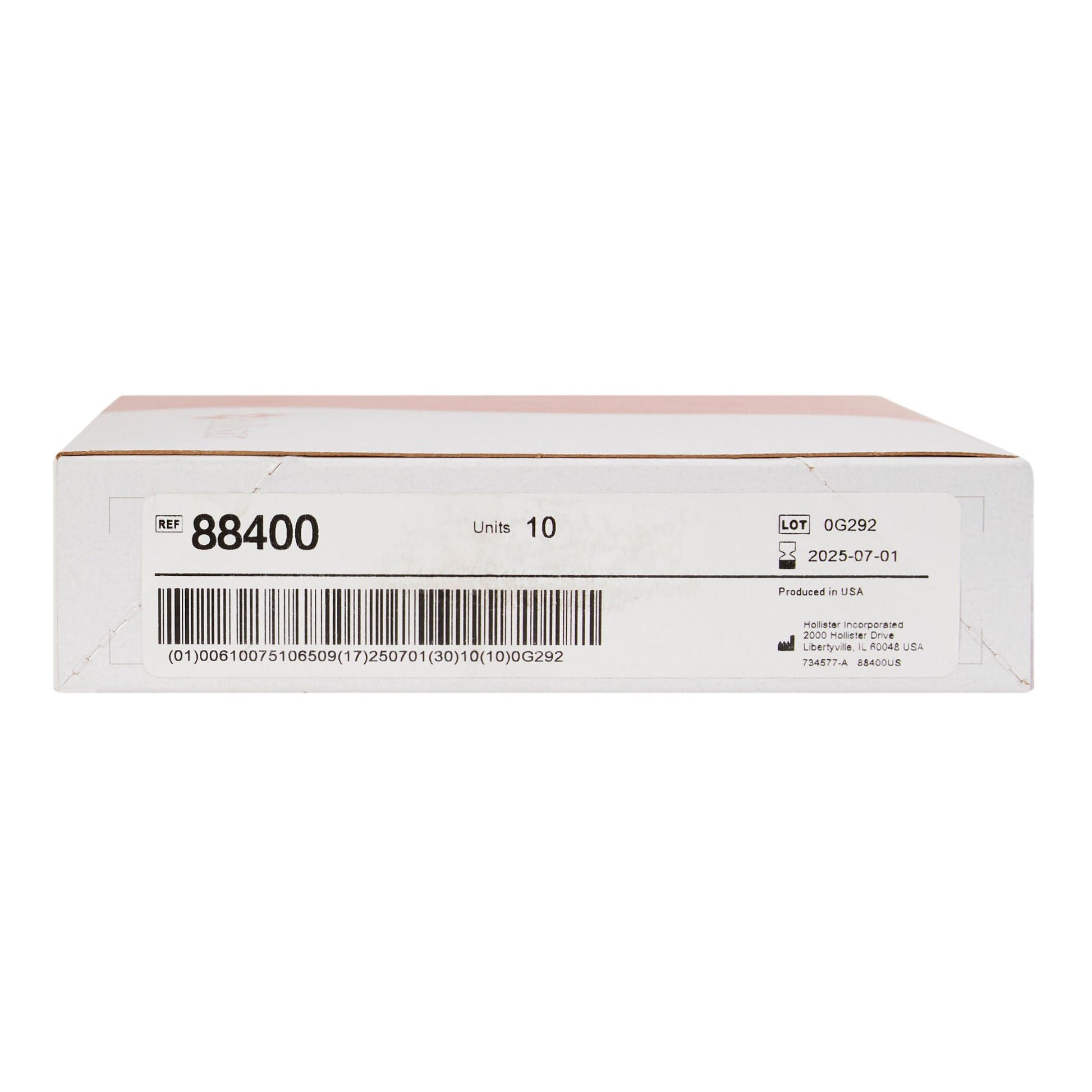 Premier™ 88400 1-Piece Transparent Colostomy Pouch, Cut to Fit Stomas up to