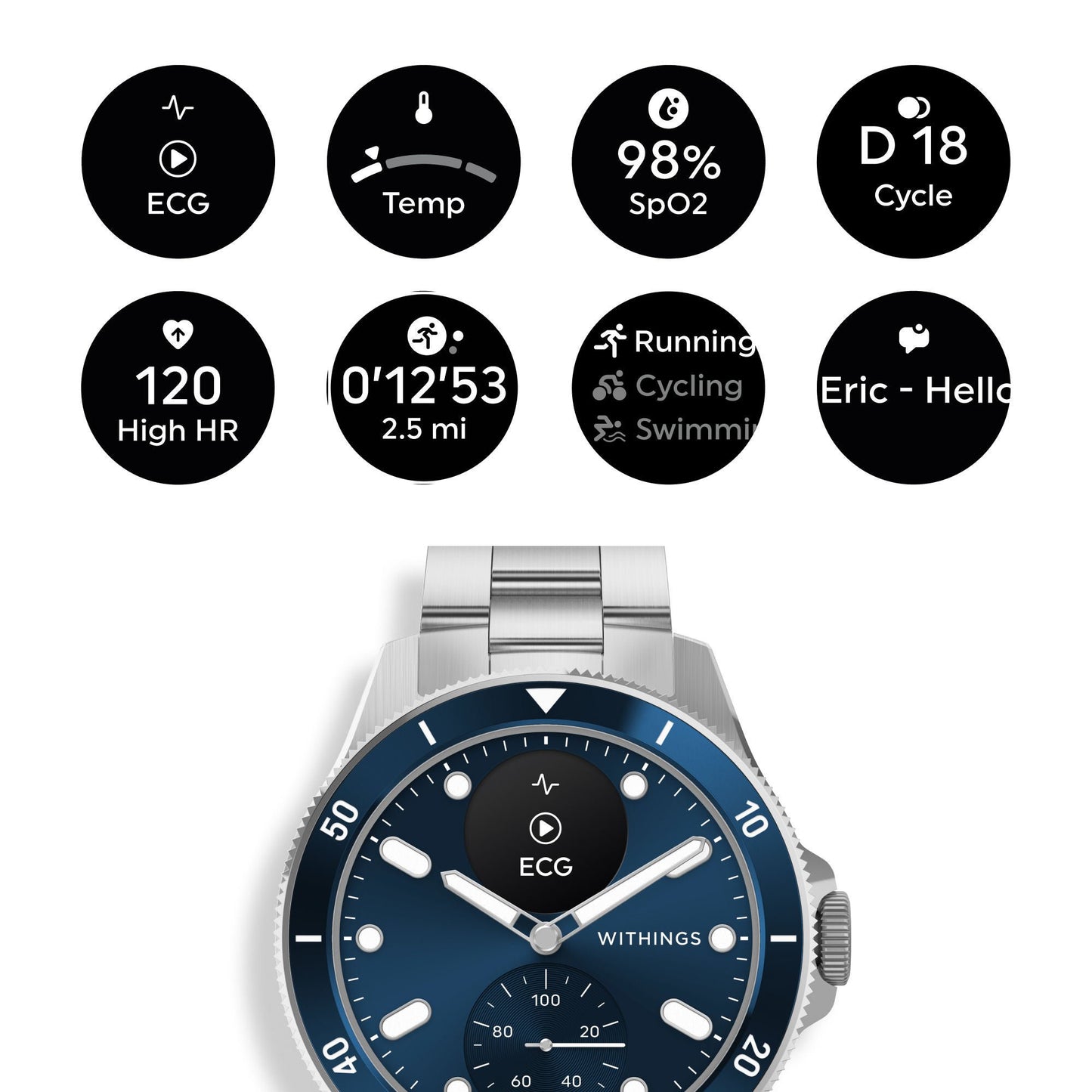 Withings ScanWatch Nova – Luxury Hybrid Smartwatch with Advanced Health Tracking