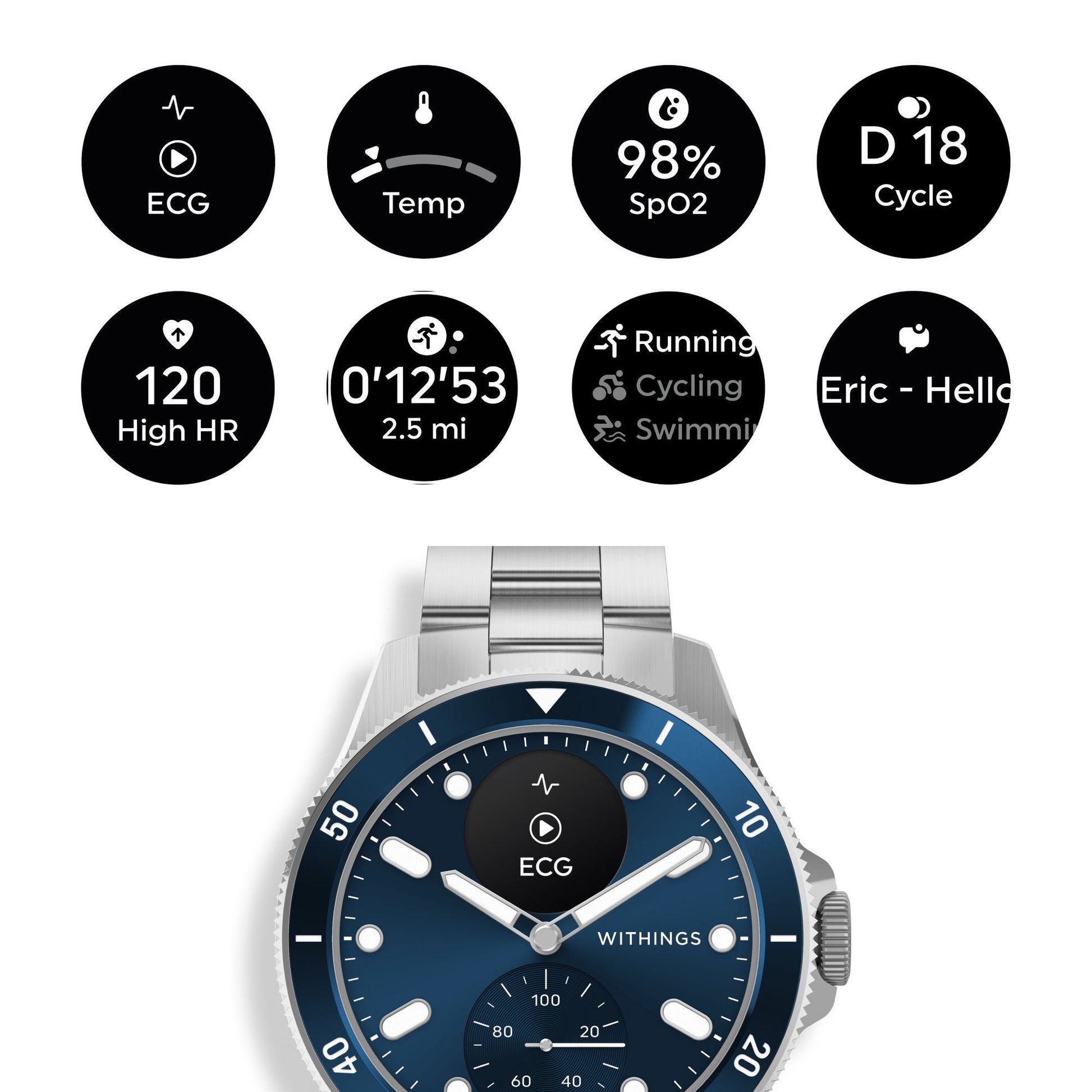 Withings ScanWatch Nova – Luxury Hybrid Smartwatch with Advanced Health Tracking