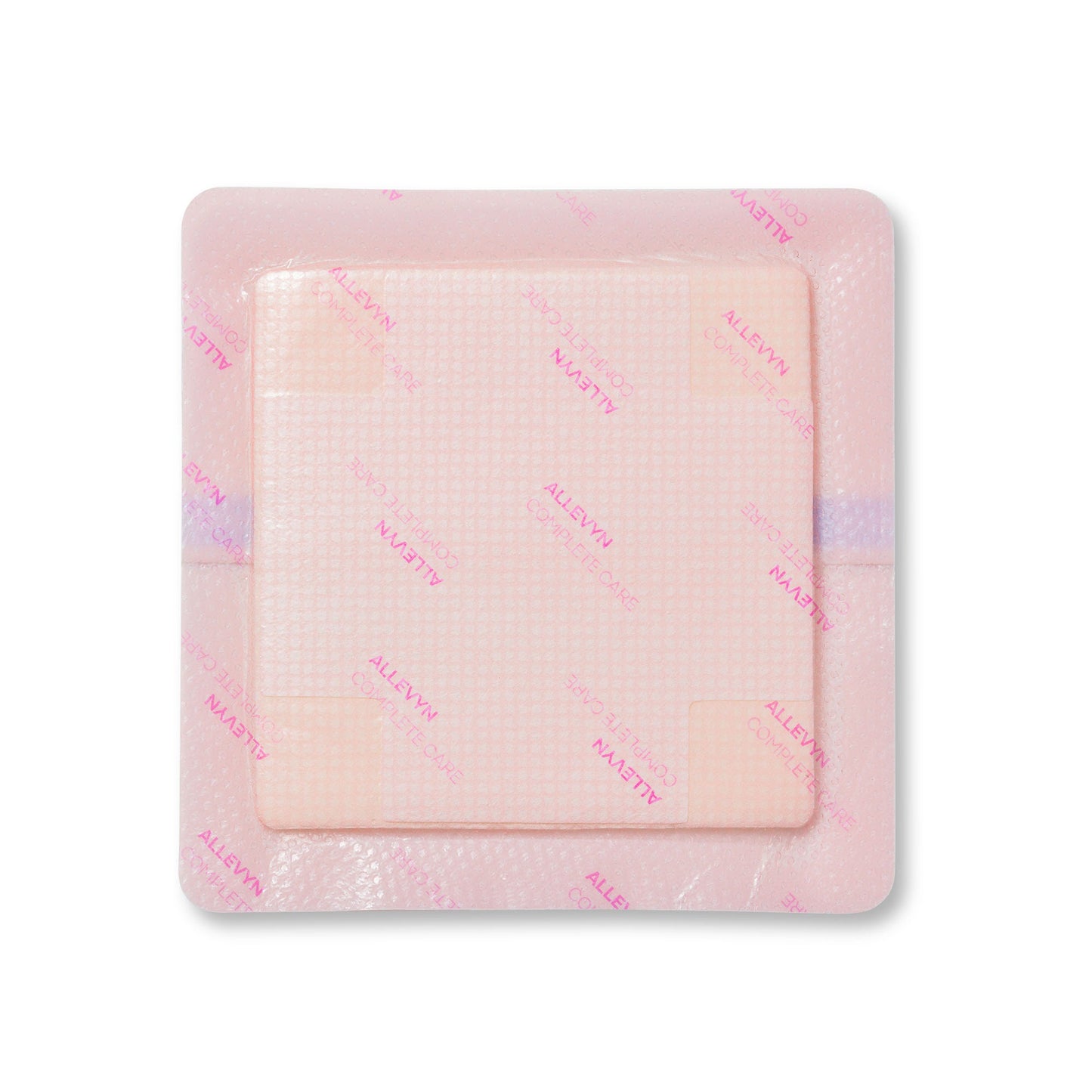Allevyn Complete Care Foam Dressing With Border Film Backing Silicone Adhesive Square