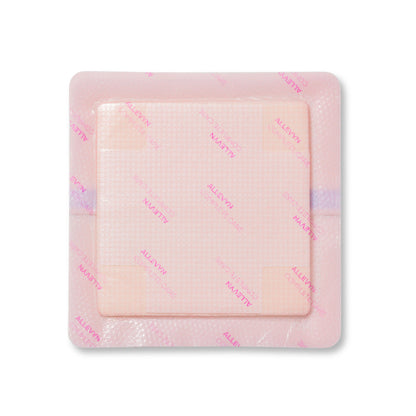 Allevyn Complete Care Foam Dressing With Border Film Backing Silicone Adhesive Square