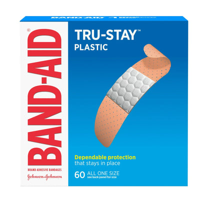 Band-Aid® Tru-Stay Plastic Adhesive Bandages