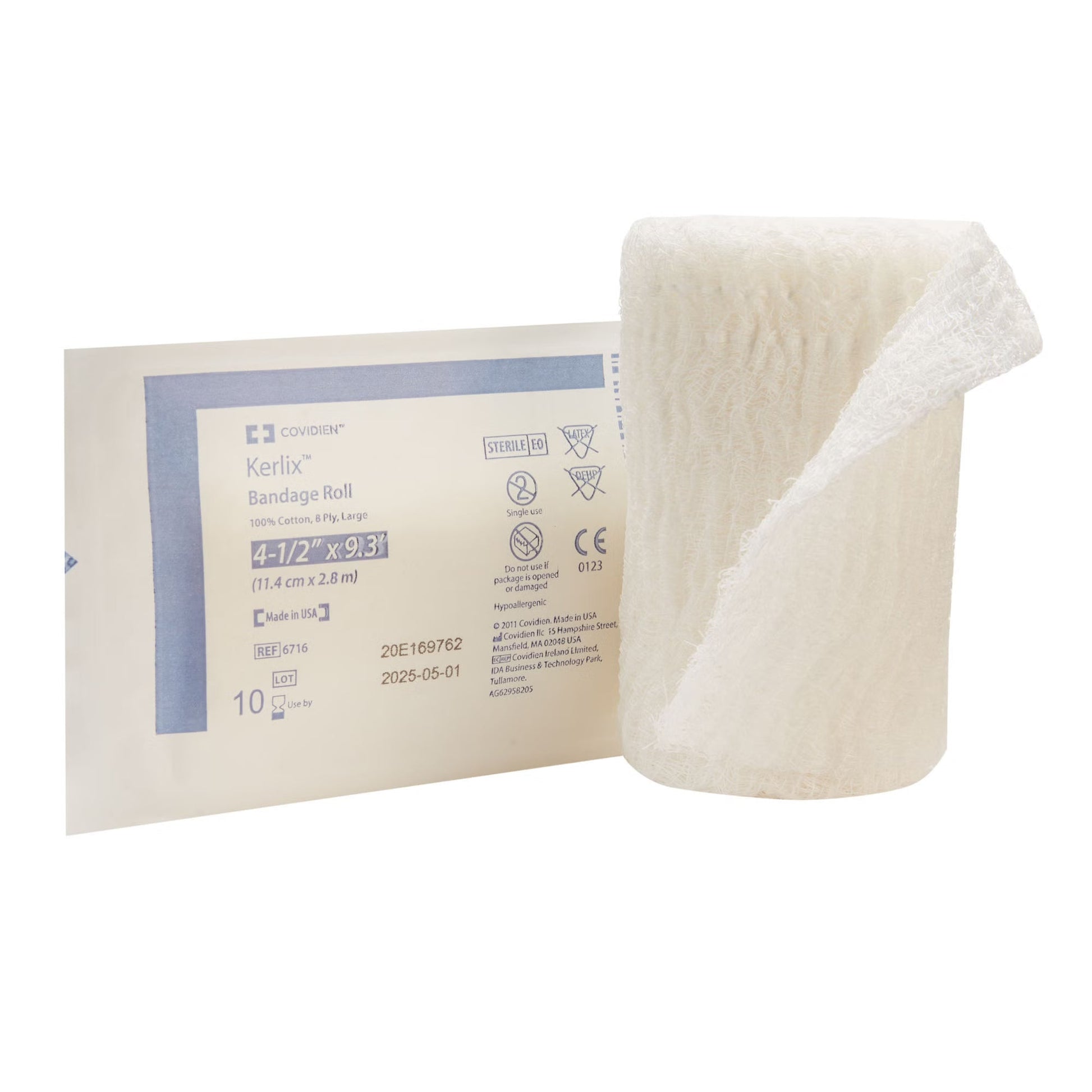 Kerlix™ Sterile Fluff Bandage Roll, Eight-Ply