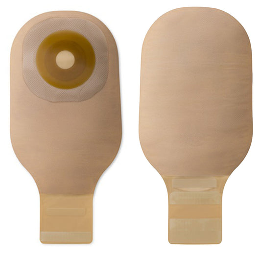 Premier™ Flextend™ 8552 1-Piece Beige Colostomy Pouch, Pre-cut to Fit Stoma