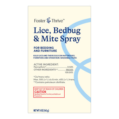 Foster & Thrive™ Lice, Bedbug, and Mite Furniture Spray, aerosol spray