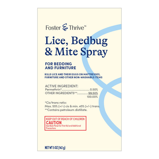 Foster & Thrive™ Lice, Bedbug, and Mite Furniture Spray, aerosol spray
