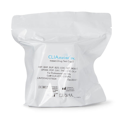 CLIAwaived™ 12-Drug Panel with Adulterants Drugs of Abuse Test