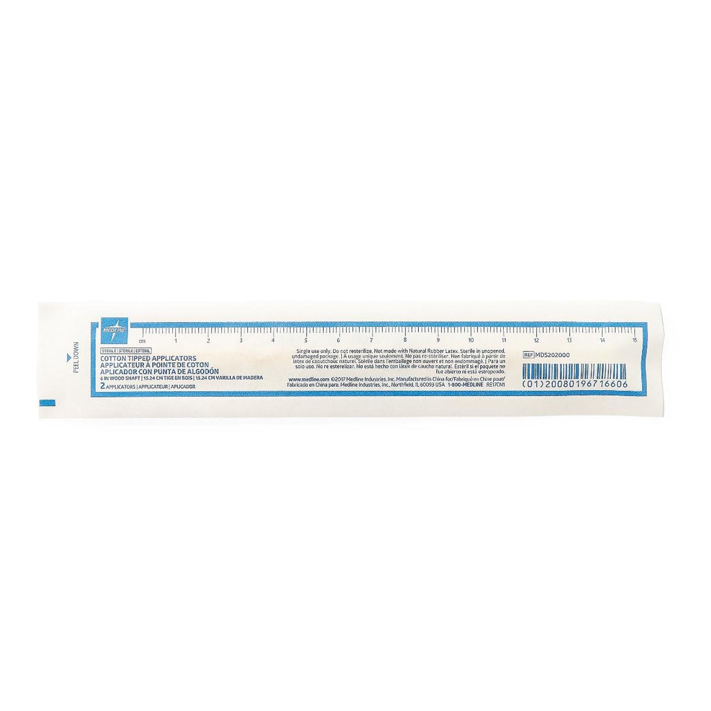 Medline® Swabstick, 100 Packs per Box