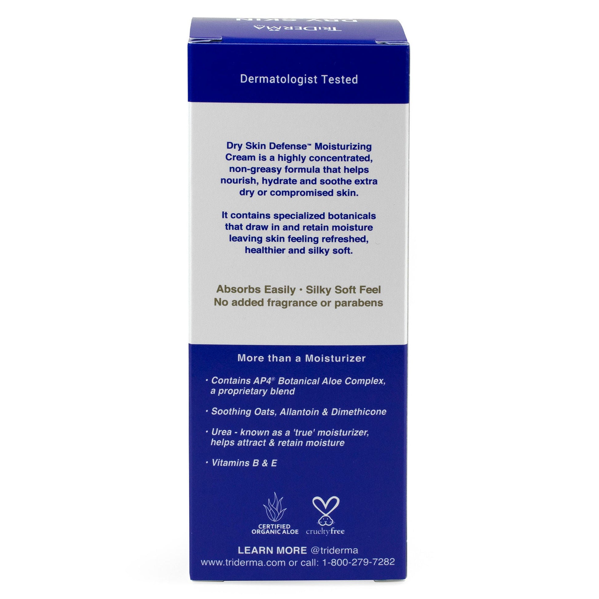 TriDerma® MD Diabetic Dry Skin Defense™ Moisturizer, tube