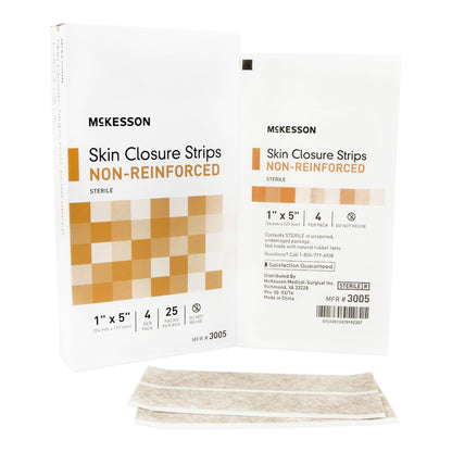 McKesson Nonreinforced Skin Closure Strip