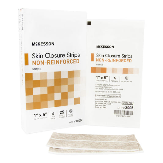 McKesson Nonreinforced Skin Closure Strip