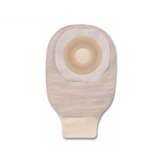 Premier™ Flextend™ One-Piece Beige Colostomy Pouch, Pre-cut to Fit Stomas, 32 mm, Box of 10 (8648)