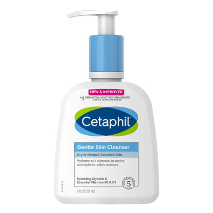 Cetaphil® Gentle Skin Cleanser Normal To Dry Skin Unscented, Pump Bottle