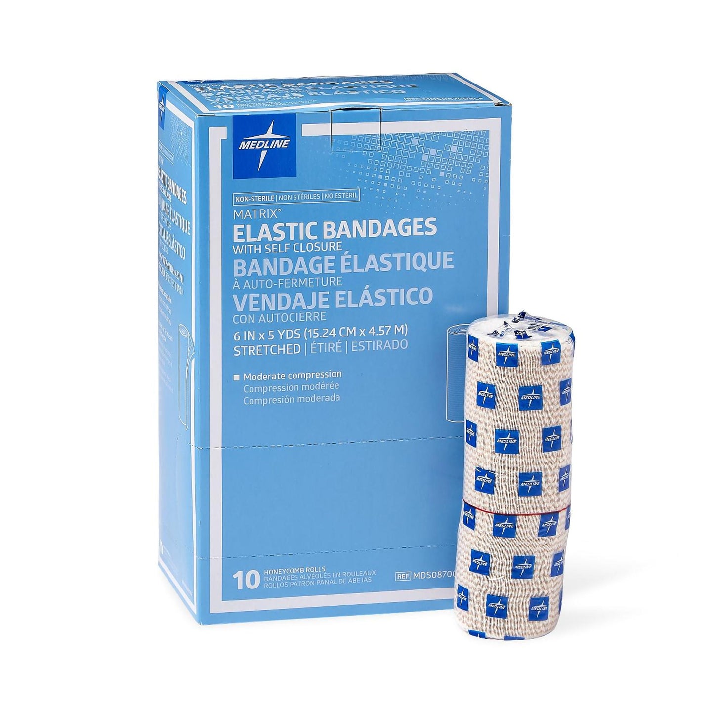 Matrix Double hook-and-loop closure Elastic Bandage