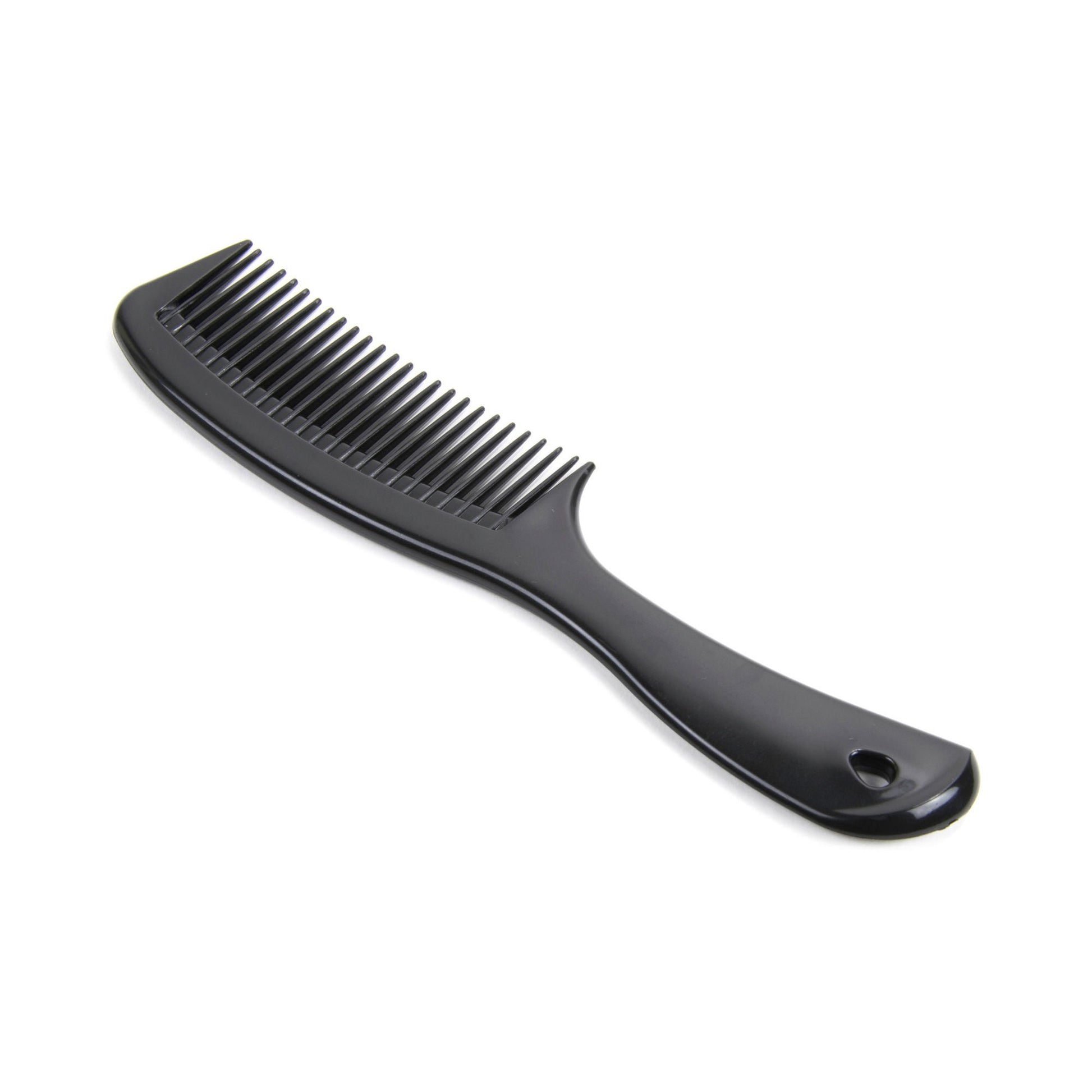McKesson Handle Comb, Plastic, Black, 8.5-Inch Length