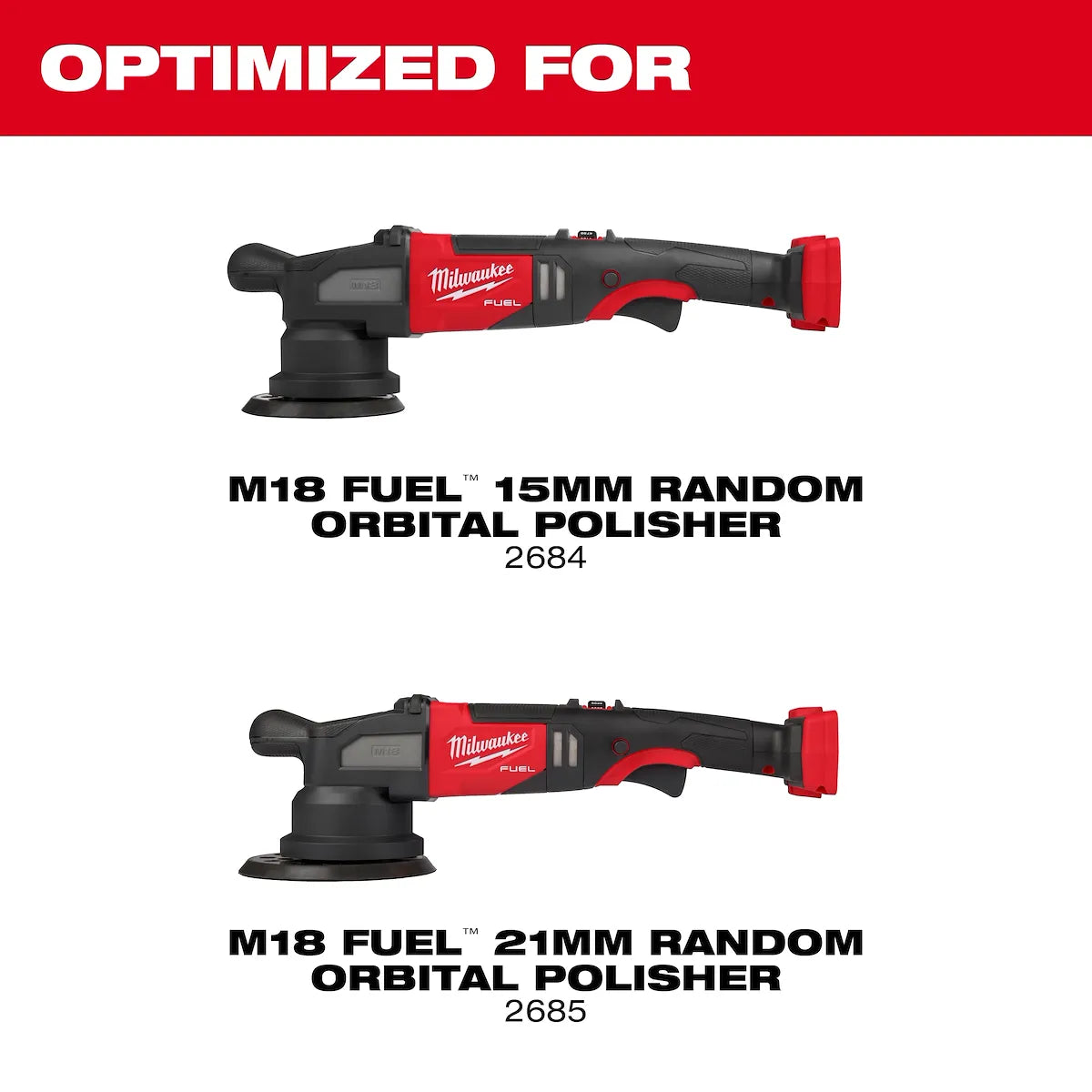 Milwaukee 5" Foam Light Cutting / Polishing Pad 2PK 49-36-0603 | 2-Piece