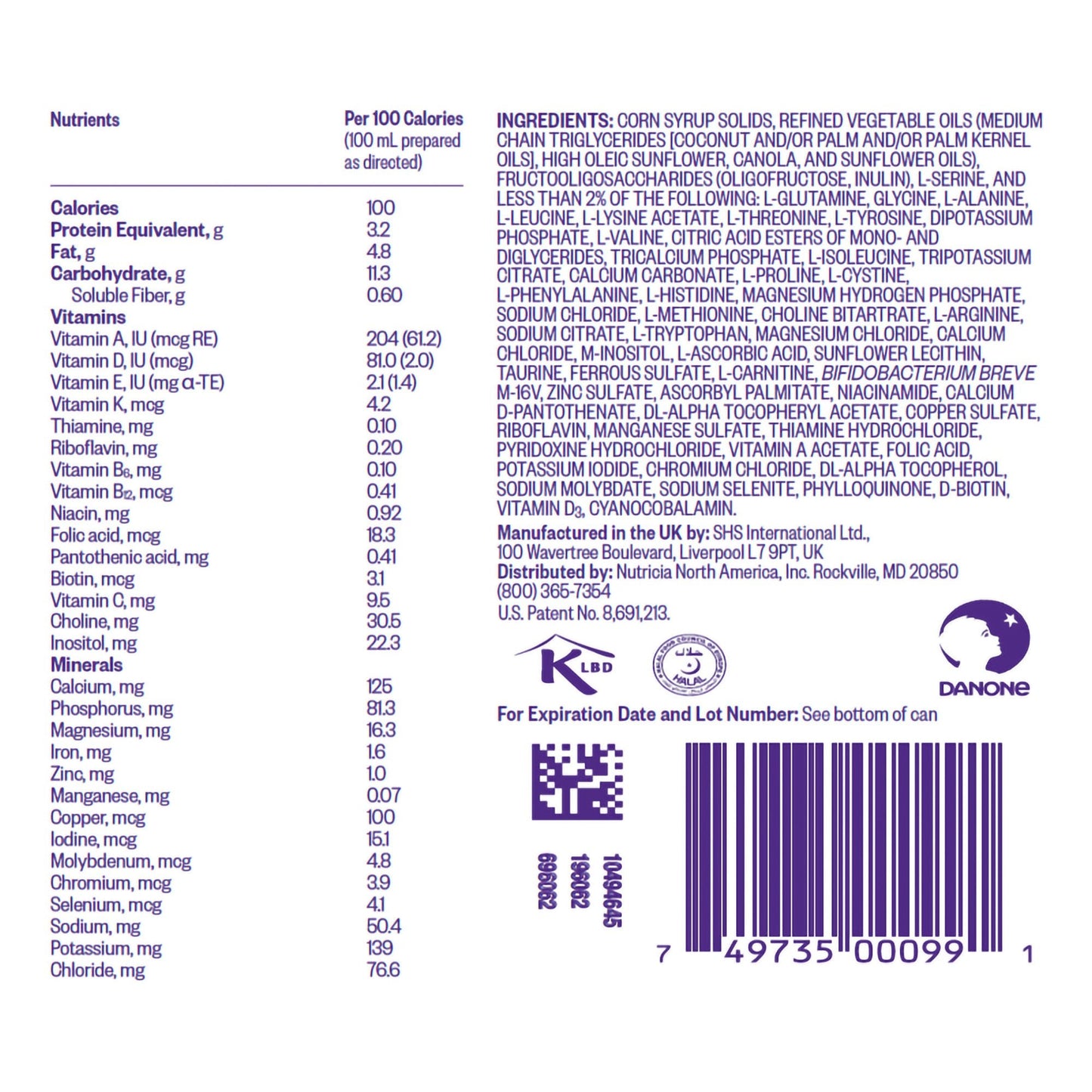 Neocate® Syneo® Junior Hypoallergenic Amino Acid–Based Formula, can
