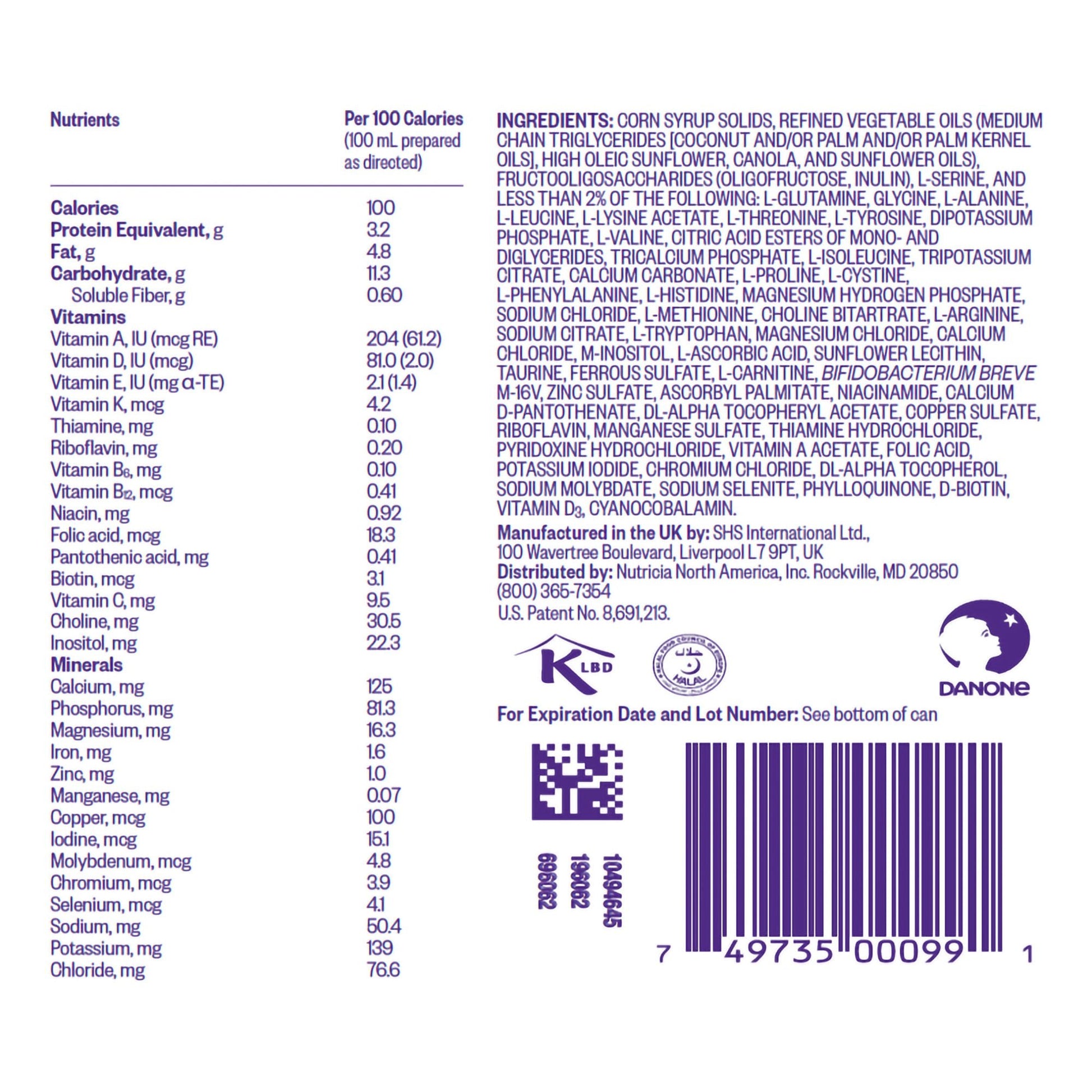 Neocate® Syneo® Junior Hypoallergenic Amino Acid–Based Formula, can