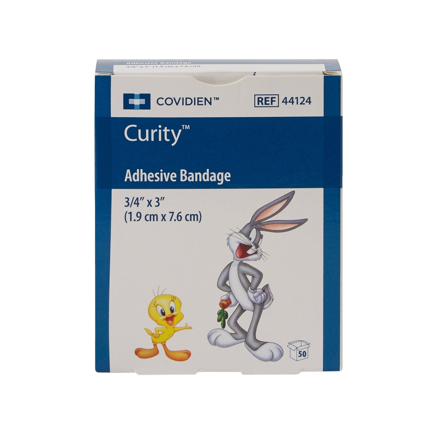 Curity™ Assorted Looney Tunes Adhesive Strip, ¾ x