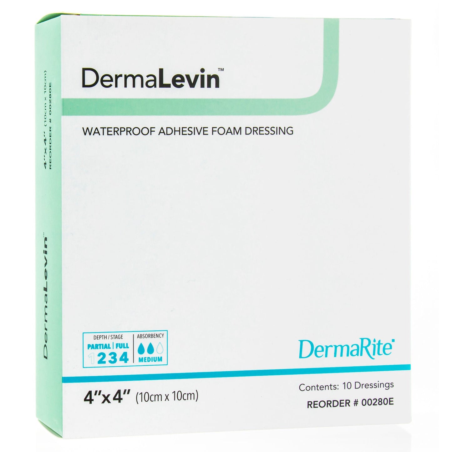 DermaLevin® Adhesive with Border Foam Dressing