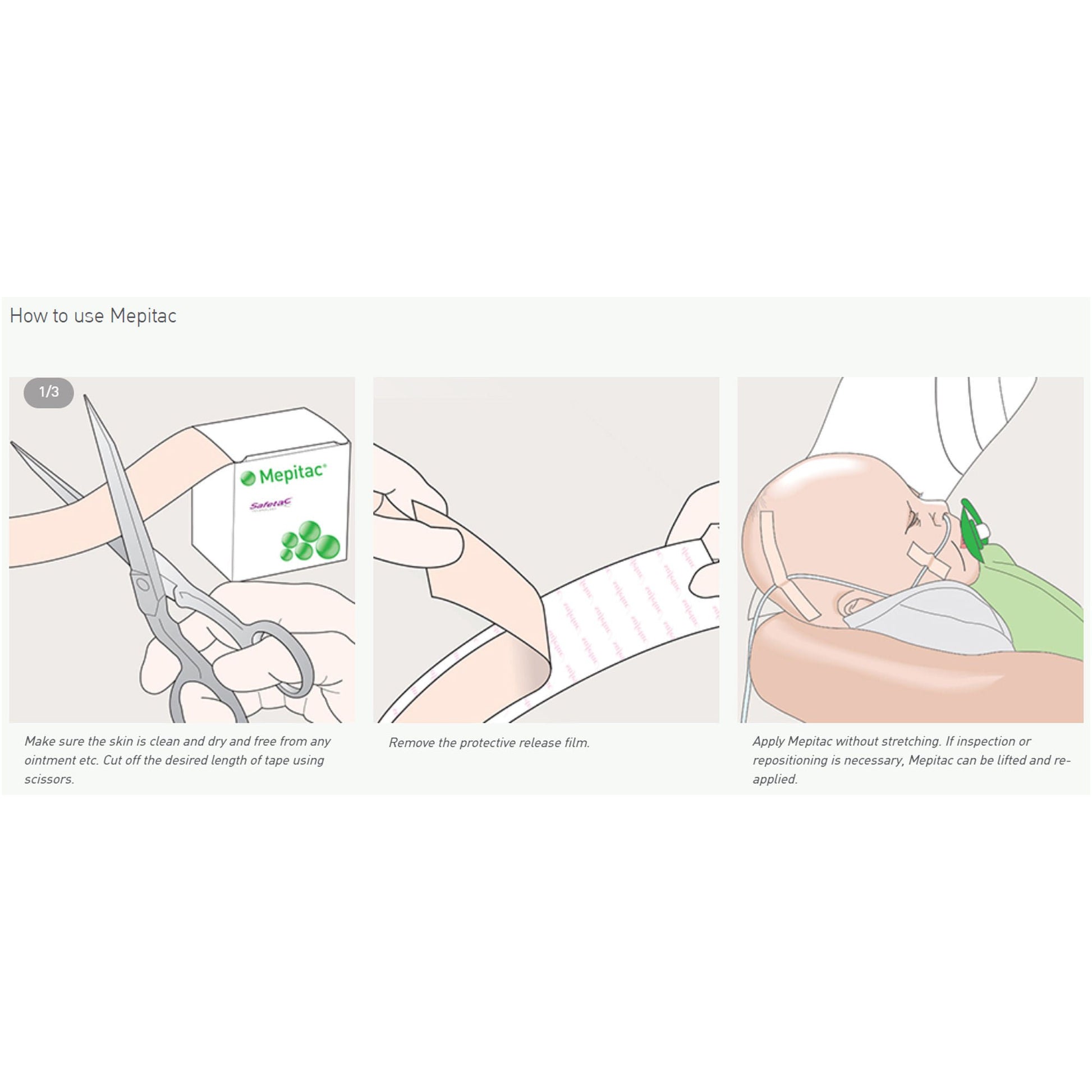 Mepitac® Silicone Medical Tape