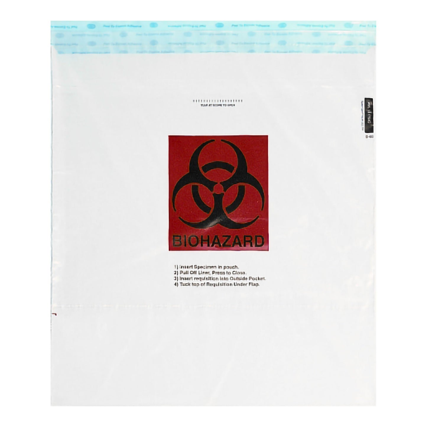 Speci-Gard® Specimen Transport Bag, Document Pouch, Adhesive Closure, 15 x 17"